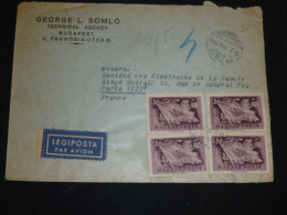 Delcampe - Enveloppe HONGRIE 1949 .............. Boite2-758 - Lettres & Documents
