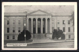 Delcampe - AK Rockville, MD, Montgomery County Court House - Other & Unclassified