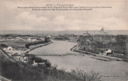 Delcampe - 89 SENS VUE PANORAMIQUE - Sens