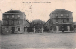 Delcampe - 38 BOURGOIN - Collège Universitaire (Scan R/V) N° 38 \MP7148 - Bourgoin