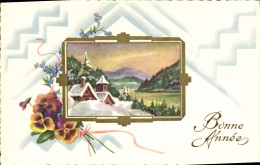 Delcampe - CPA Fantaisie Bonne Annee - Neujahr