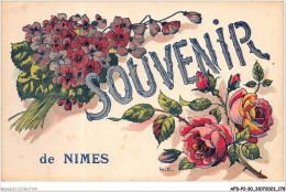 Delcampe - AFDP2-30-0218 - SOUVENIR DE NIMES - Nîmes