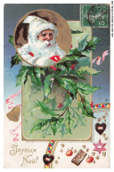 Delcampe - CAR-ADXP8-0429-FETE - JOYEUX NOEL - PERE NOEL - VENDU EN ETAT - Santa Claus