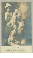 Delcampe - NOEL.n°23269.ENFANTS ET NICOLAS - Santa Claus