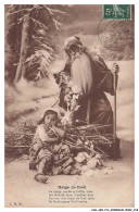 Delcampe - CAR-AEZP13-0727-FILLETTE-POUPEE - Neige De Noel - Pere Noel - Santa Claus