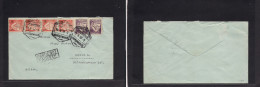 Delcampe - PORTUGAL-MOZAMBIQUE. 1938 (14 June) LM - Switzerland, Zurich Luisiadas. Multifkd Env At 1,60 Esc Rate + "paquete" Box Ds - Sonstige & Ohne Zuordnung