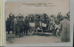 Delcampe - COURSE D'AVION PARIS-MADRID Mai 1911- Le Départ -ISSY-LES-MOULINEAUX-(2026 Avril 195) - Fliegertreffen