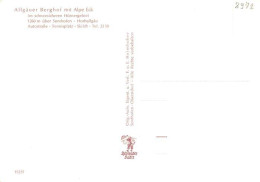 Delcampe - Sonthofen  Oberallgaeu Allgaeuer Berghof Mit Alpe Eck - Sonthofen