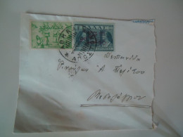 Delcampe - GREECE COVER 1948  ΑΘΗΝΑ BACK  ΜΕΣΟΛΟΓΓΙΟΝ - Andere & Zonder Classificatie