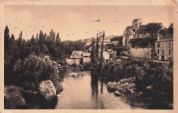 Delcampe - 86 LA ROCHE POSAY L EGLISE LE MOULIN ET LA CREUSE - La Roche Posay