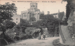 Delcampe - 63 ROYAT ABSIDE DE L EGLISE - Royat