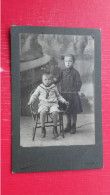 Delcampe - Carton Photograph.Ivan Tischler,Vrhnika.Dragan In Marica Warto - Identifizierten Personen
