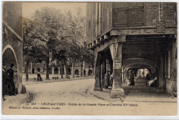 Delcampe - Lisle Sur Tarn L'isle Sur Tarn Entrée De La Grande Place - Lisle Sur Tarn