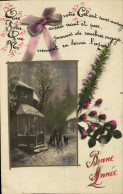 Delcampe - CPA Fantaisie Bonne Annee - Neujahr
