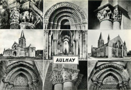 Delcampe - 17 AULNAY SAINTONGE EGLISE MULTIVUES - Aulnay