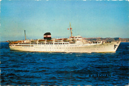 Delcampe - THEME BATEAU PAQUEBOT KAIROUAN - Dampfer