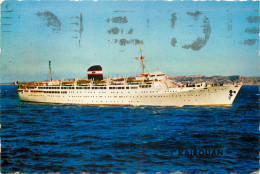 Delcampe - THEME BATEAU PAQUEBOT KAIROUAN - Dampfer