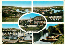 Delcampe - 95  VETHEUIL MULTIVUES - Vetheuil