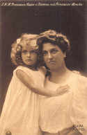 Delcampe - L077 German Royalty Princess Luisa Of Tuscany And Princess Monika Postcard - Königshäuser