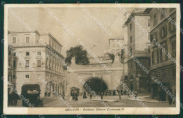 Delcampe - Genova Città Auto Tram Cartolina KV6197 - Genova (Genua)