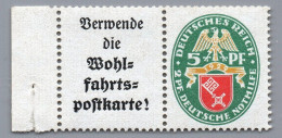 Delcampe - Dt. Reich Zusammendruck Michel-Nr. W 35 LR Postfrisch - Se-Tenant