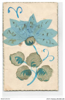 Delcampe - ATZP1-0021-FANTAISIE - Fleurs - Bestickt