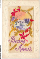 Delcampe - AVIP11-0509-CARTE BRODEE - Bonne Année - Bestickt