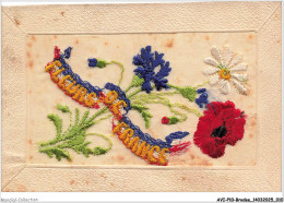 Delcampe - AVIP10-0486-CARTE BRODEE - Fleurs De France - Bestickt