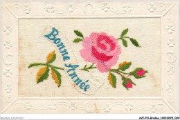 Delcampe - AVIP11-0513-CARTE BRODEE - Bonne Année - Bestickt