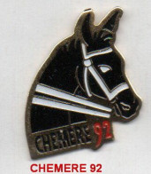 Delcampe - Pin's Animaux Chevaux Chemere 92 - Animaux