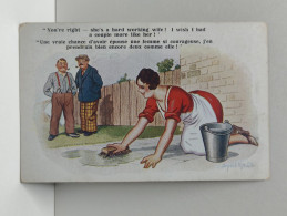Delcampe - H1 Ancienne Carte Postale Humoristique - Humor