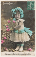 Delcampe - BONNE ANNEE  - RECEVER DE BEBE CETTE BRASSEE DE FLEURS - Neujahr