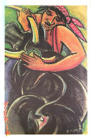 Delcampe - Carte Postale - Corrida - Pastel Fin De Sparta Andrea Foirier - Le Gitan Et Le Taureau - Art Peinture - Carte Neuve - CP - Corrida
