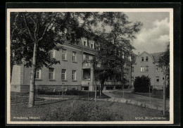 Delcampe - AK Friedberg /Hessen, Blick Auf Städt. Bürgerhospital - Friedberg