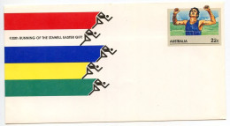 Delcampe - Australia 1980's Mint Postal Envelope - 22c. 100th Running Of The Stawell Easter Gift - Entiers Postaux