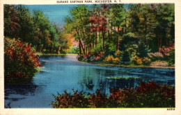 Delcampe - ROCHESTER, NEW YORK - DURAND EASTMAN PARK - TRAVEL IN 1957 - BY MANSON NEWS AGENCY - Rochester