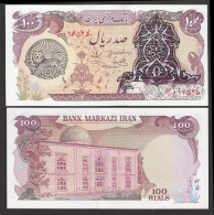 Delcampe - IRAN 100 RIALS 1972 PICK 118b FDS - Iran