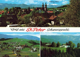 Delcampe - St Peter Schwarzwald Panorama Fliegeraufnahme - St. Peter