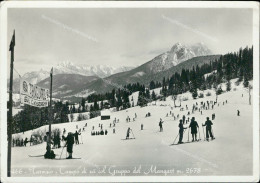 Delcampe - Ah359 Cartolina Tarvisio Campo Di Sci Al Gruppo Del Mongart Provincia Di Udine - Udine