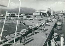Delcampe - Ah393 Cartolina Viareggio Molo Provincia Di Lucca - Lucca