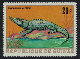 Delcampe - Guinea Crocodile 20f 1968 MNH SG#661 MI#498 - Guinée (1958-...)
