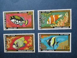 Delcampe - Wallis & Futuna Y & T Poste Aérienne  76 Au 79  * 1978 - Unused Stamps