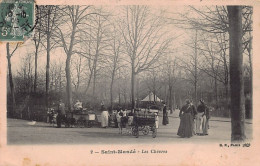 Delcampe - Carte Postale 94. Saint Mandé  Attelage De Chèvres    Très Beau Plan - Saint Mande