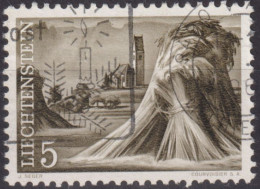 Delcampe - 1961 Liechtenstein ⵙ Zum: 325, Mi: 404, Kirche Von Bendern - Oblitérés