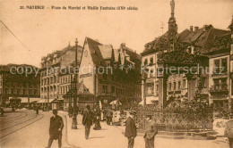 Delcampe - Mayence Mainz Place Du Marché Vieille Fontaine XVIe Siècle - Mainz