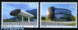 Delcampe - Liechtenstein 2010 Modern Architecture 2v, Mint NH, Art - Modern Architecture - Neufs