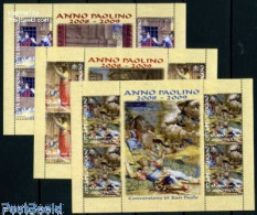 Delcampe - Vatican 2008 St. Paul Year 3 M/s, Mint NH, Religion - Religion - Neufs