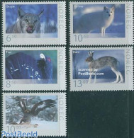 Delcampe - Norway 2006 Wild Animals 5v, Mint NH, Nature - Animals (others & Mixed) - Birds - Cat Family - Poultry - Rabbits / Hares - Ungebraucht