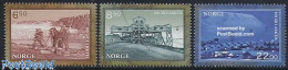 Delcampe - Norway 2006 100 Years In Antarctica 3v, Mint NH, Science - The Arctic & Antarctica - Ungebraucht