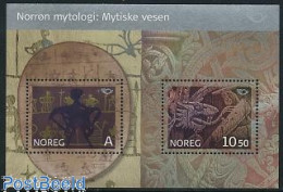 Delcampe - Norway 2006 Norden, Mythology S/s, Mint NH, History - Europa Hang-on Issues - Art - Fairytales - Ungebraucht